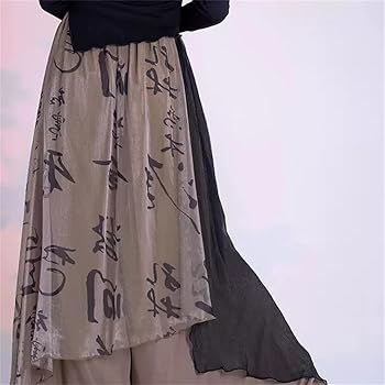 エルSuzan tack gather skirtshape widepants Suzan tack & gather skirt shape wide pants -nav